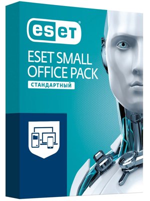 Антивирус ESET Small Office Pack (Стандартный) 15 ПК на 1 год