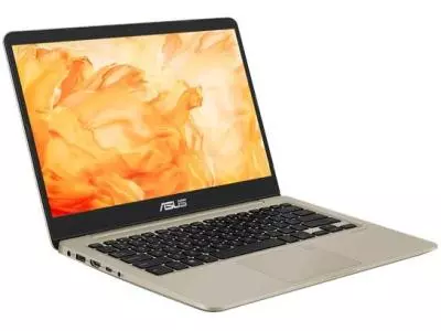 Ноутбук ASUS VivoBook S S410UN-NS74 золотистый