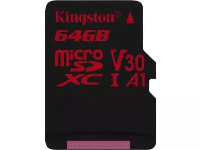 Карта памяти Kingston Canvas React SDCR 64GBSP