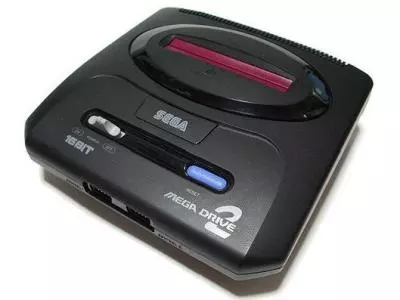 Игровая приставка SEGA Mega Drive 2 черный