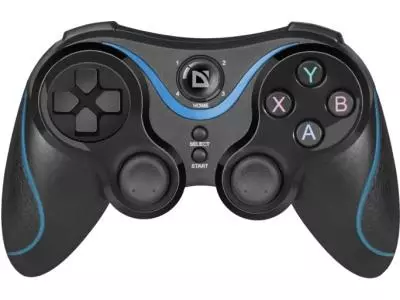 Игровой контроллер Defender Blast черный-синий