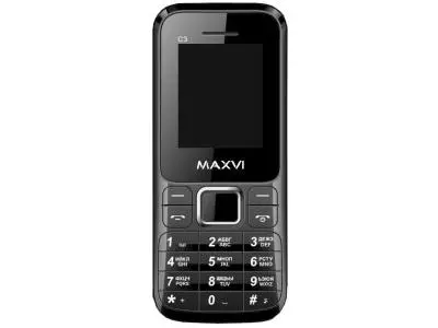 Мобильный телефон MAXVI C3 черный