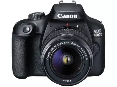 Фотокамера Canon EOS 4000D kit EF-s 18-55 мм f/3.5-5.6 III черный