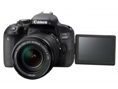 Фотокамера Canon EOS 800D kit 18-135 мм f/3.5-5.6 IS STM черный