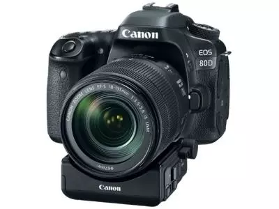 Фотокамера Canon EOS 80D Kit EF-s 18-55 мм f/3.5-5.6 IS STM черный