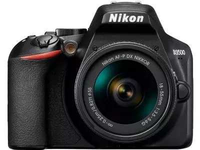 Фотокамера Nikon D3500 Kit 18-55 Non VR AF-P черный