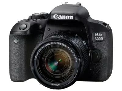 Фотокамера Canon EOS 800D Kit 18-55 IS черный