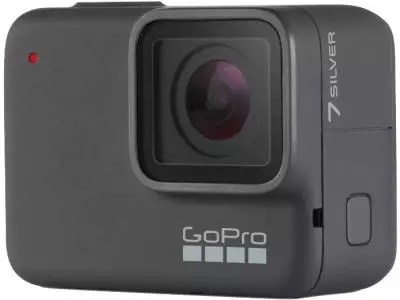 Экшн видеокамера GoPro Hero 7 серебристый