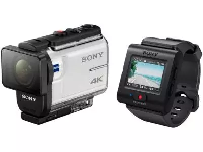 Экшн видеокамера Sony FDR-X3000R белый
