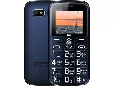 Мобильный телефон BQ BQ-1851 Respect синий