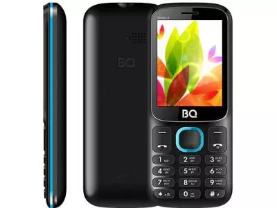 Мобильный телефон BQ BQ-2440 Step L+ черный-синий
