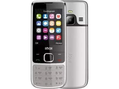 Мобильный телефон INOI 243 серебристый