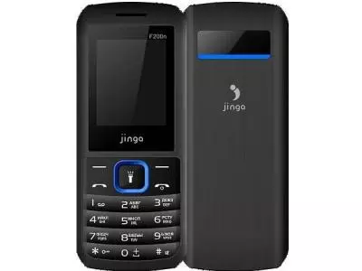 Мобильный телефон Jinga Simple F200n черный-синий