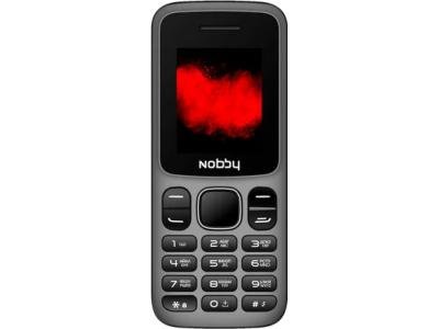 Мобильный телефон Nobby 101 черный-серый