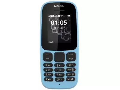 Мобильный телефон Nokia 105 DS 2017 синий