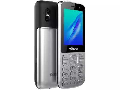 Мобильный телефон OLMIO M22 серебристый