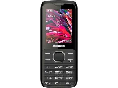 Мобильный телефон teXet ТМ-D430 черный