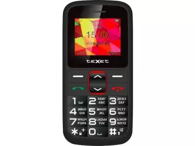 Мобильный телефон teXet TM-B217 черный