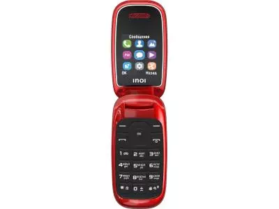 Мобильный телефон INOI 108R красный