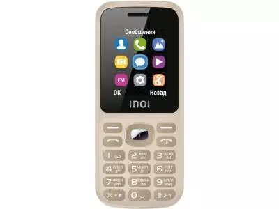 Мобильный телефон INOI 105 золотистый