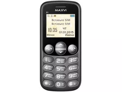 Мобильный телефон MAXVI B1 черный
