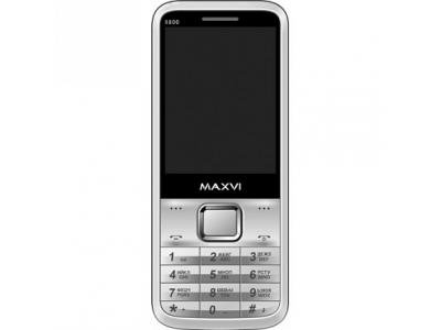 Мобильный телефон MAXVI X800 серебристый