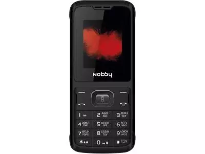 Мобильный телефон Nobby 110 черный-серый