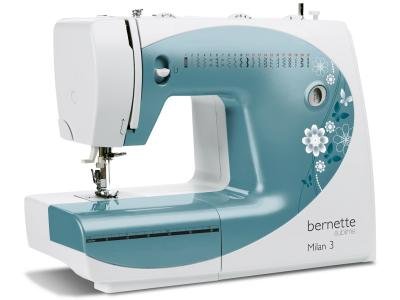 Швейная машина Bernina Bernette Milan 3 белый-зеленый