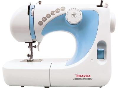 Швейная машина Chayka 210 белый-синий