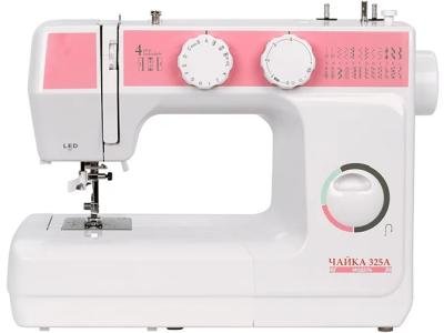 Швейная машина Chayka 325A белый-розовый
