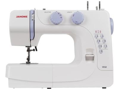 Швейная машина Janome VS 52 белый-фиолетовый