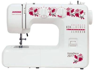 Швейная машина Janome HomeDecor 2077 белый