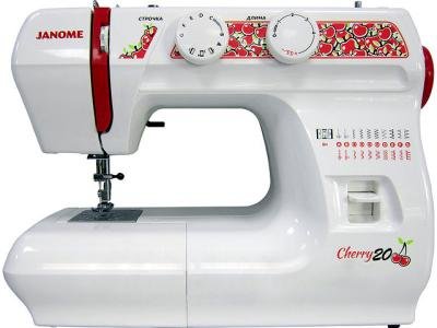 Швейная машина Janome Cherry 20 белый-красный