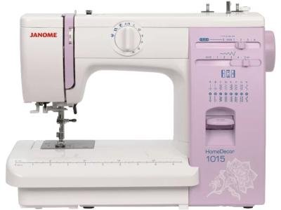 Швейная машина Janome HomeDecor 1015 белый-розовый