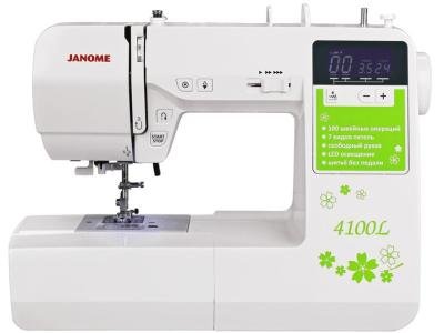 Швейная машина Janome 4100L белый