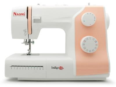 Швейная машина Naomi Indigo 32S белый-оранжевый
