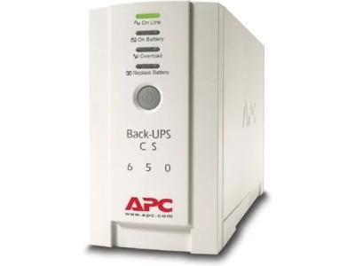 ИБП APC by Schneider Electric Back-UPS BK650EI белый