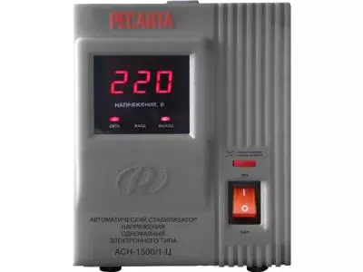 Стабилизатор Ресанта ACH-1500/1-Ц серый