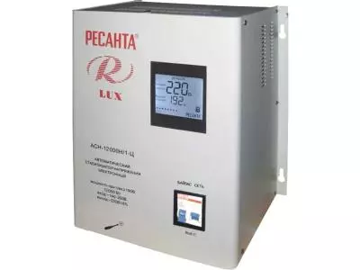 Стабилизатор Ресанта LUX АСН-12000Н/1-Ц серый