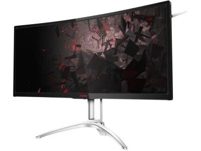 Монитор AOC AGON AG352QCX черный-серебристый