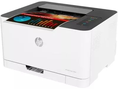 Принтер HP Color Laser 150nw 4ZB95A белый