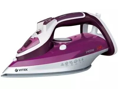 Утюг Vitek VT-1246 белый-фиолетовый