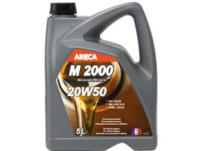 Моторное масло ARECA M2000 SF/CD 20W-50 5 л