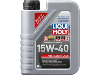 Моторное масло LIQUI MOLY MoS2 Leichtlauf 15W-40 1 л