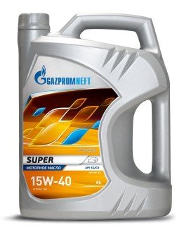 Моторное масло Gazpromneft Super 15W-40 5 л