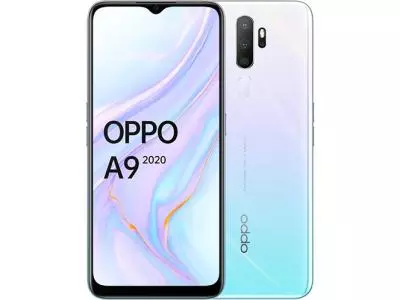 Смартфон OPPO A9 2020 4/128Gb белый-бирюзовый
