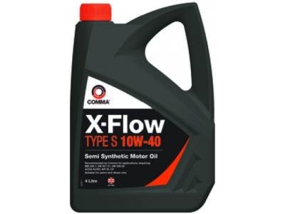 Моторное масло Comma X-Flow Type S 10W-40 4 л