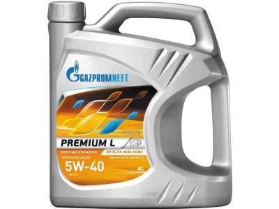 Моторное масло Gazpromneft Premium L 5W-40 4 л