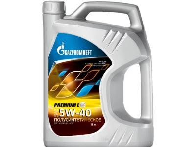 Моторное масло Gazpromneft Premium L 5W-40 5 л