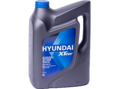 Моторное масло HYUNDAI XTeer Diesel D700 10W-30 6 л